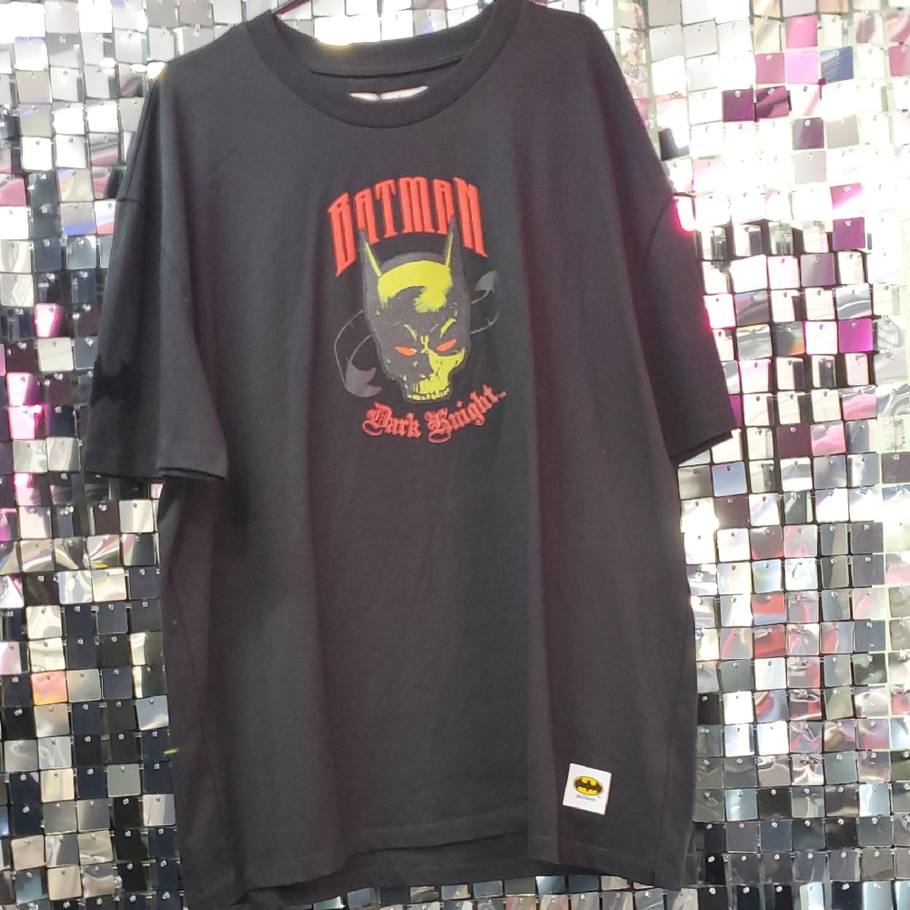 Batman Dark Knight Black and Red Tee